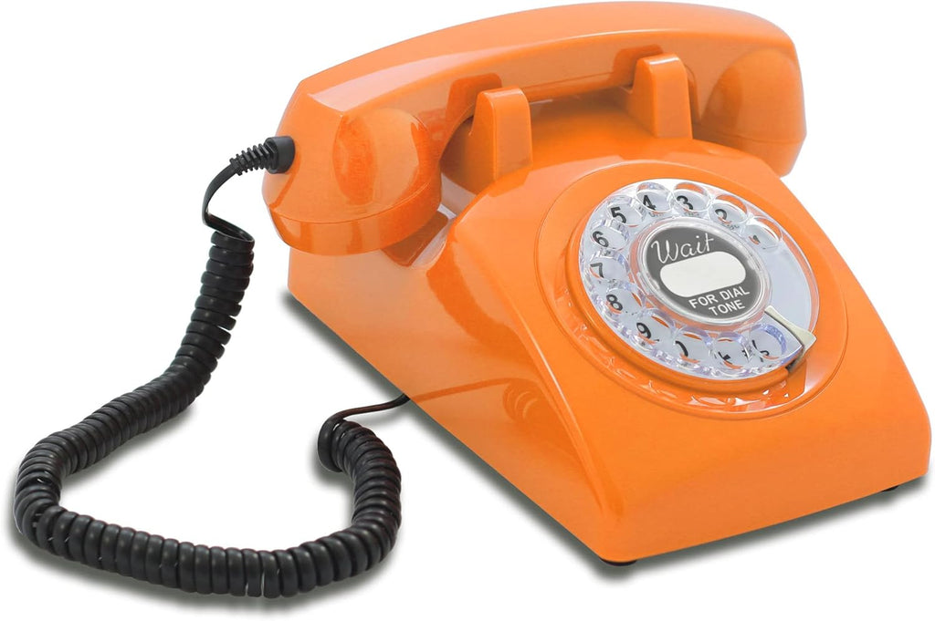 White Rotary Dial Telephone I733