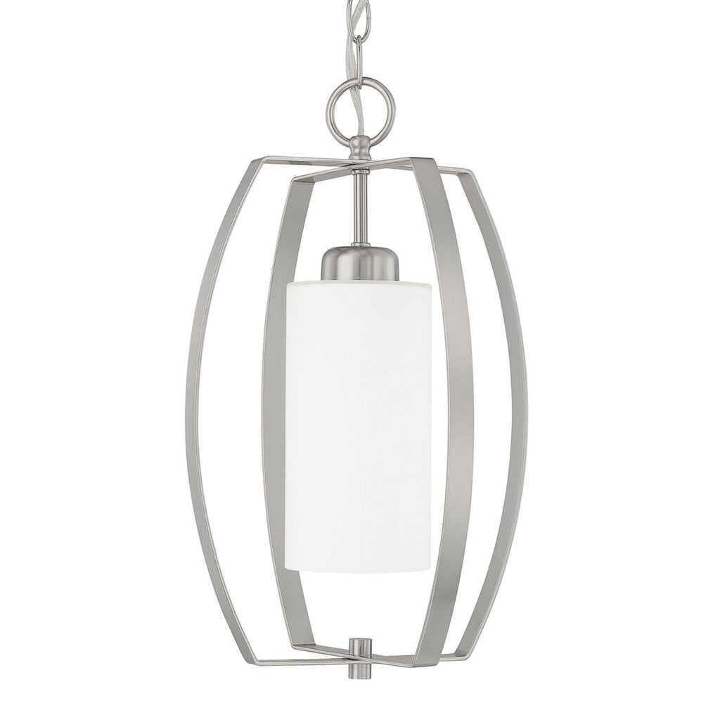 Brushed Nickel 1 Light Foyer A3343