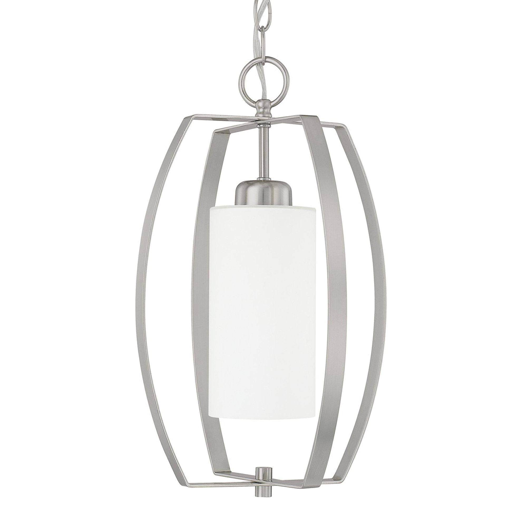 Brushed Nickel 1 Light Foyer A3343