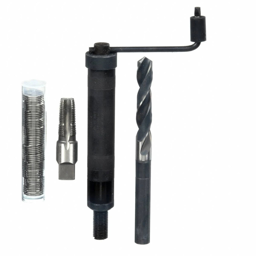 Thread Repair Kit, 304 SS, 1/8-27, 12 Pcs A434