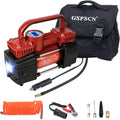 Portable Digital Car Tire Inflator 150Psi Auto Shut-Off Heavy Duty Double Cylinders 12V Air Compressor Pump with LED Light U5112