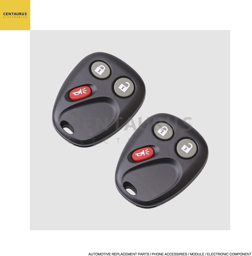 2Pcs Car Key Fob Remote 3 Button C82405
