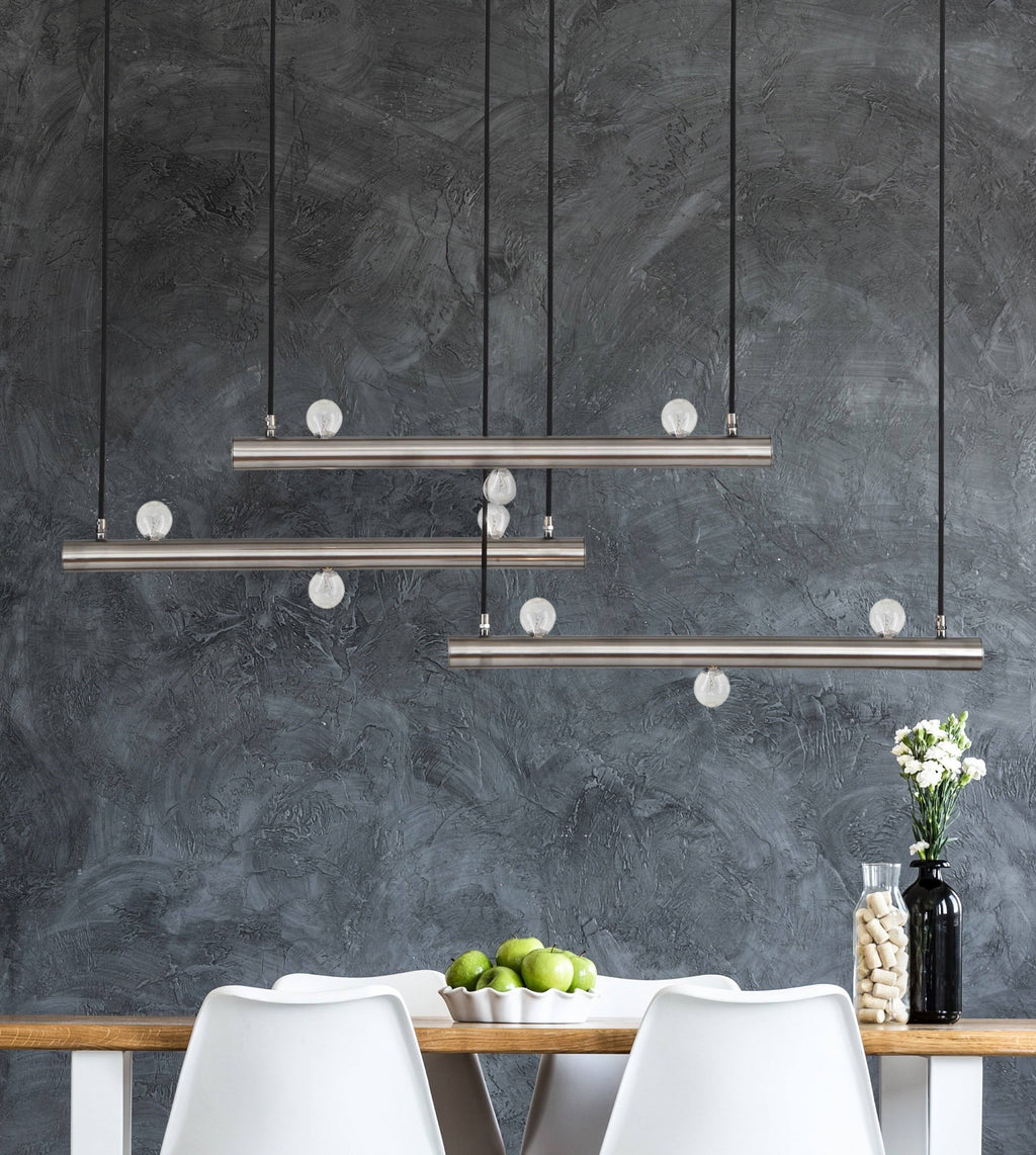 Pewter Plated Ceiling Fixture A757