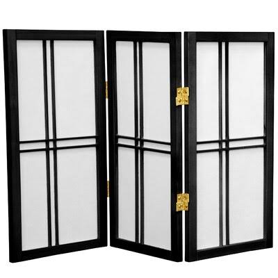 3-Panel Folding Room Divider B4379